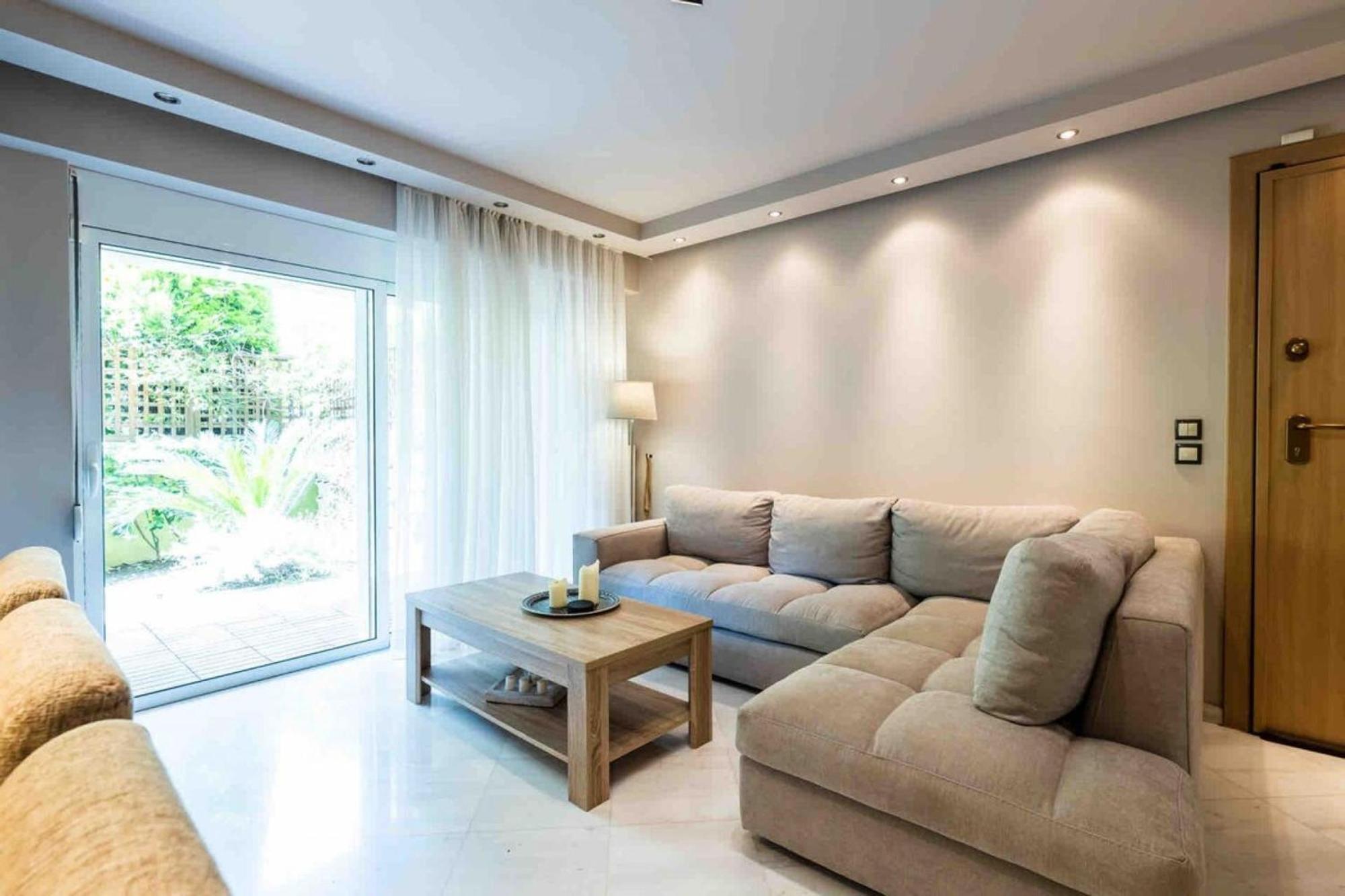 Ferienwohnung The Garden House At Alimos Athen Exterior foto
