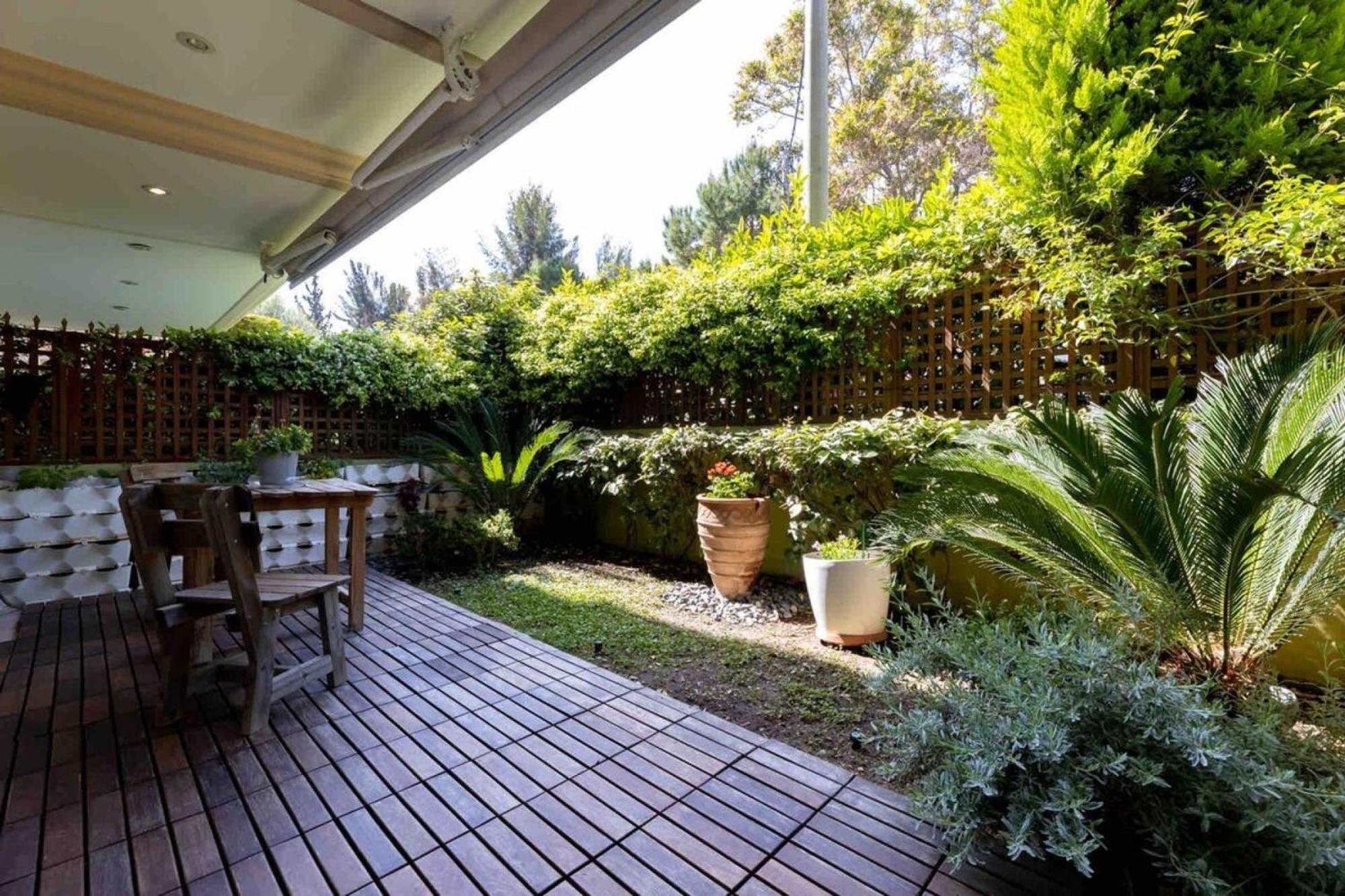 Ferienwohnung The Garden House At Alimos Athen Exterior foto